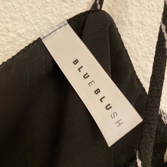 Blue blush wide leg pants with top - Picture 8 of 9